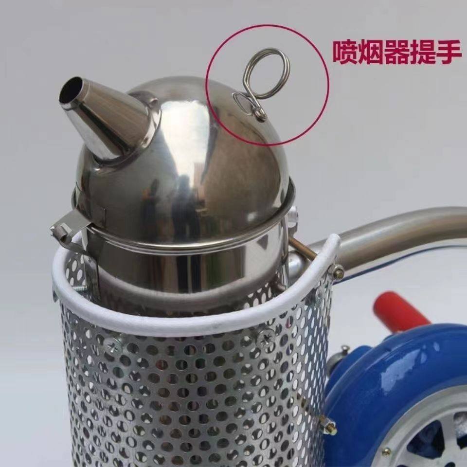喷烟器手摇式不锈钢鼓风机大号熏烟器养蜂工具蜜蜂驱蜂喷烟壶新品,淘宝优惠券,粉丝福利购,淘宝优惠卷