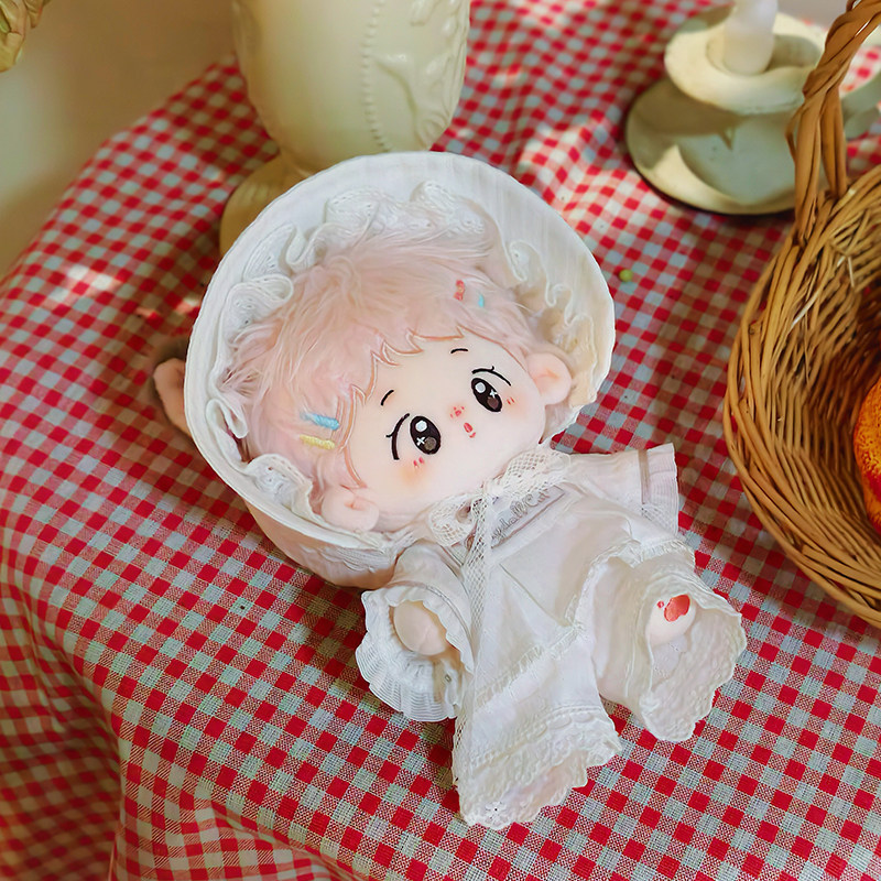 可奈造物猫猫睡衣20cm原创棉花娃娃衣服可爱连衣裙毛绒换装玩具,淘宝优惠券,粉丝福利购,淘宝优惠卷