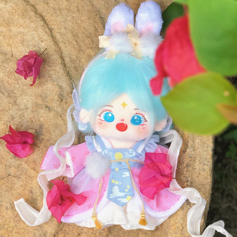 园长裤茶茶云兔昭昭棉花娃娃女娃衣衣服套装古装套装手办换装cm 福州可奈造物cos周边动漫模玩棉花娃娃