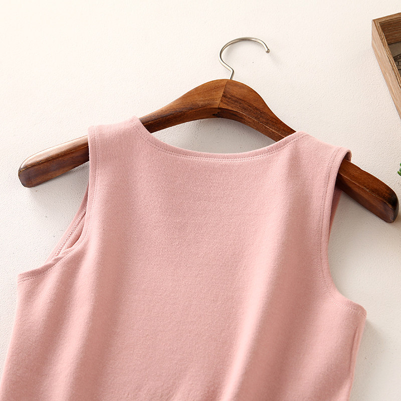 加厚舒绒加绒外穿秋冬款内搭小背心 米奈诗背心吊带