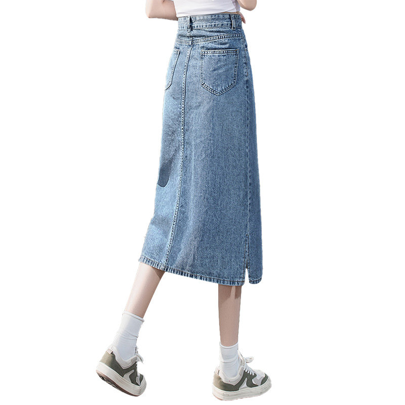 丝柏舍高腰2023春装新款女夏半身裙 丝柏舍女装半身裙