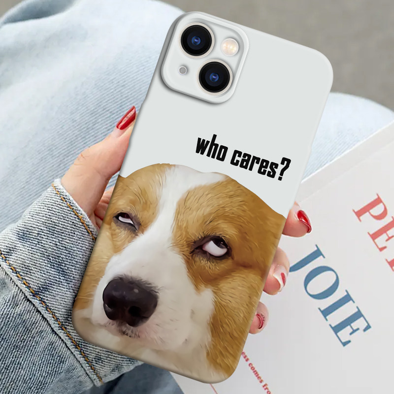 翻白眼狗狗适用苹果16promax搞怪iphone12华为p40e小米13红米k60趣味OPPOreno9荣耀70vivos17一加8菲林手机壳,淘宝优惠券,粉丝福利购,淘宝优惠卷
