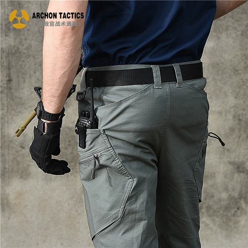 Тактические водонепроницаемые штаны, в американском стиле, свободный прямой крой