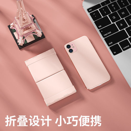 BOW 无线折叠便携平板ipad蓝牙键盘笔记本电脑连手机平板鼠标套装 - 图1