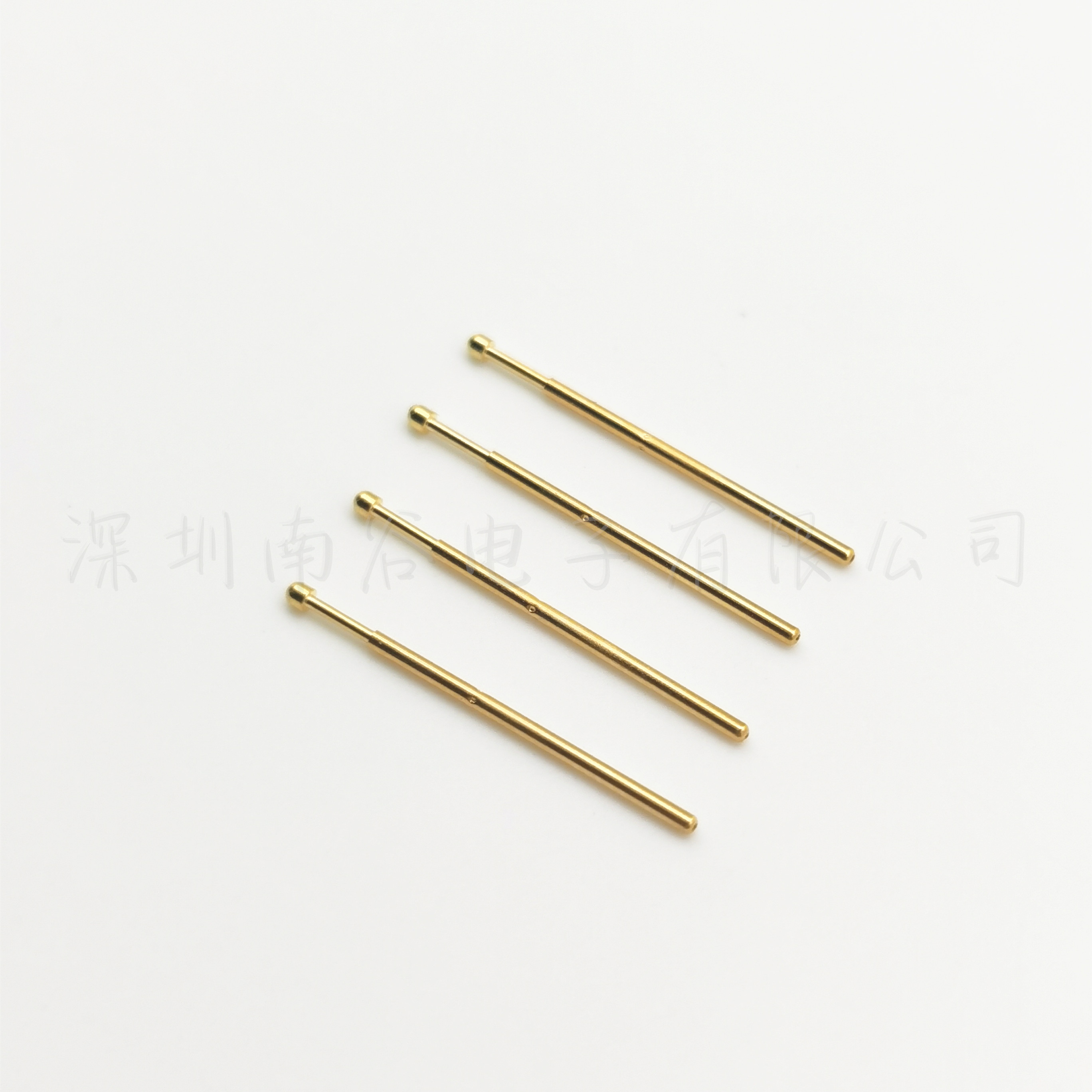 华荣P50-D2 SK4/PA50-D2 0.9mm镀金圆头 PCB测试探针 0.68/16.5mm - 图1