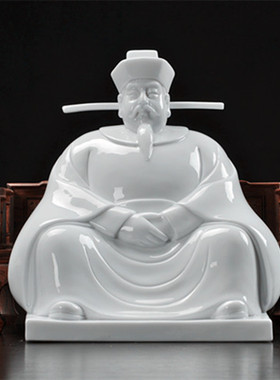 大师雕像艺术收藏品德化白瓷专利