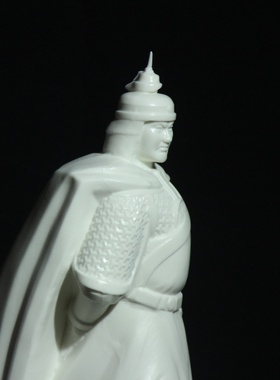 德化白瓷郑成功陶瓷人物雕像泉州南安厦门特色创意礼品工艺品摆件