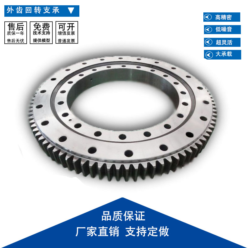 外齿 回转支承 小型 回转支撑转盘轴承回转支承轴承总成 现货热销