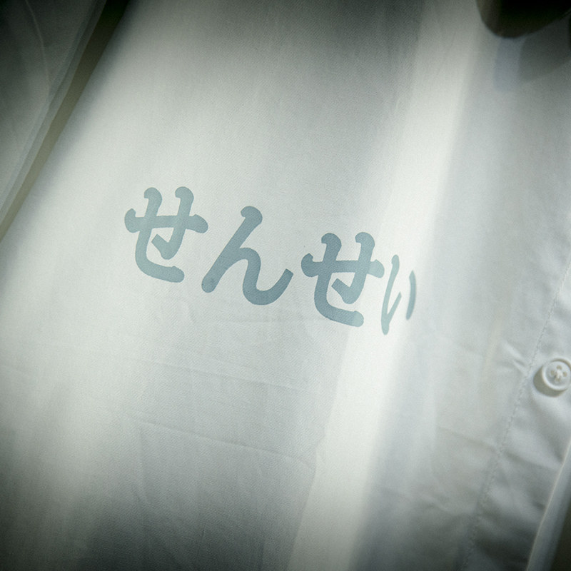 日系潮牌港风青少年宽松拼色男衬衫 soinku潮典衬衫