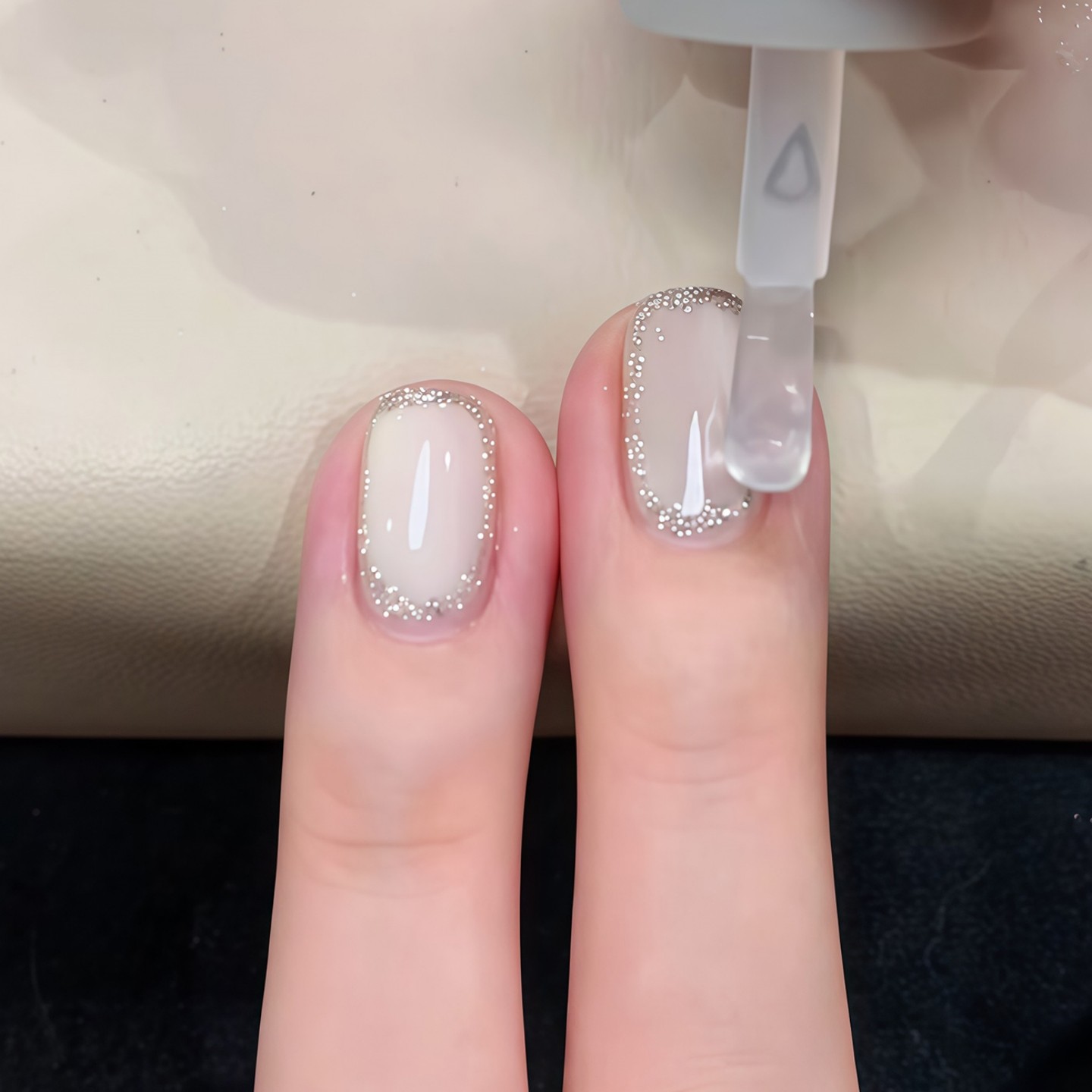 夏日温柔 冰透白色美甲！2025新款指甲油免烤快干持久脚趾白开水,淘宝优惠券,粉丝福利购,淘宝优惠卷