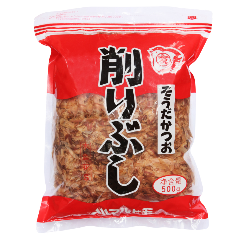 丸友木鱼花S级 章鱼小丸子 柴鱼片 煲汤  日式木鱼片500g 包邮