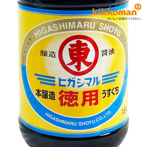 日本原装进口东字淡口酱油1.8L寿司料理刺身生吃淡色酱油 包邮 - 图1
