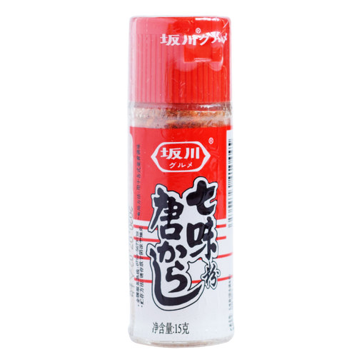 日式烧烤调味坂川七味粉15g碳串烧烤 辣椒粉火锅七味唐辛子 包邮 - 图0