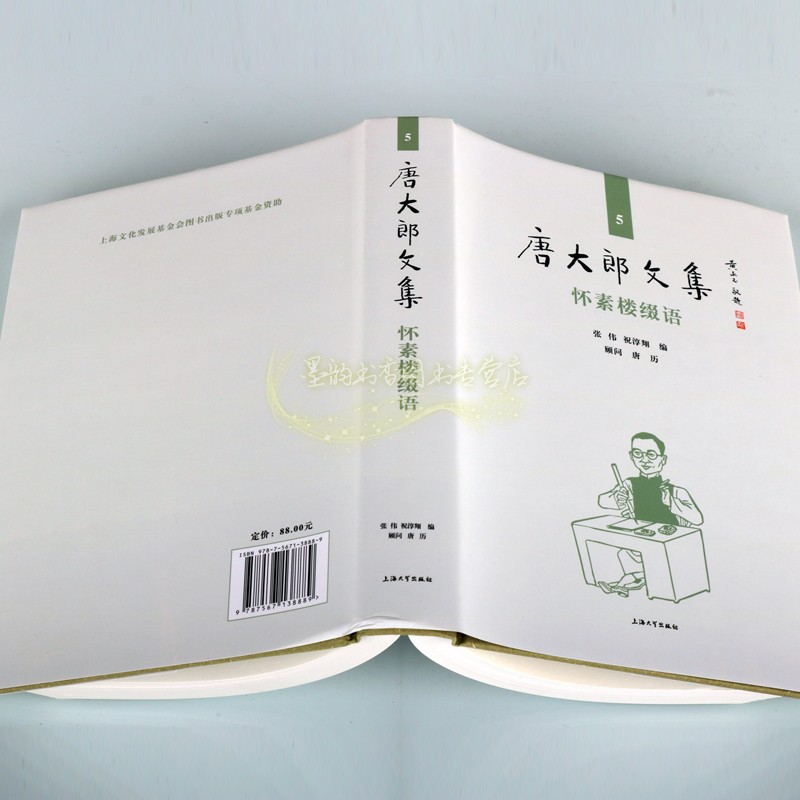 怀素楼缀语唐大郎文集   张伟 祝淳翔编  文学作品集  上海大学出版社 - 图0