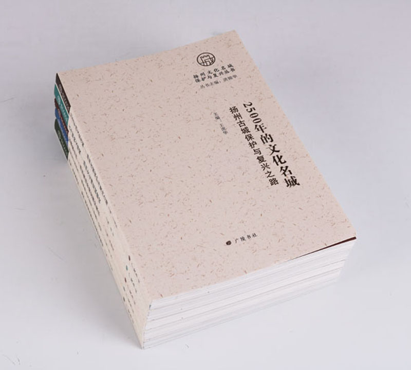 正版扬州文化名城保护与复兴丛书全套5册扬州文化古代历史资料研究风景名胜古迹保护城市建设古城复兴之路古今辉映文博城广陵书社