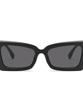 新款欧美时尚方形小框太阳镜