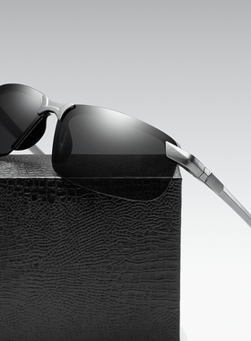 墨镜偏光变色司机夜视镜开车专用