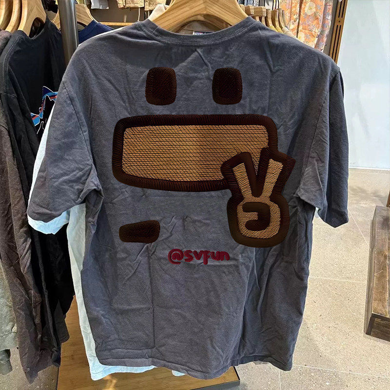 奥特莱斯~品牌专柜折扣潮流新款美式春夏男女百搭宽松印花短袖t恤,淘宝优惠券,粉丝福利购,淘宝优惠卷