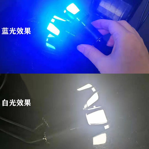 摩托车灯光改装手把端小牛电动车 N1S车把手配件福喜带灯把手堵头 - 图0