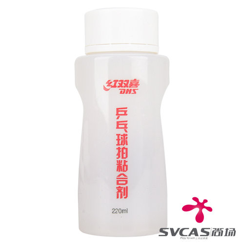 红双喜无机胶水15号乒乓球拍底板胶皮水溶性有机专用粘合剂98ml - 图2