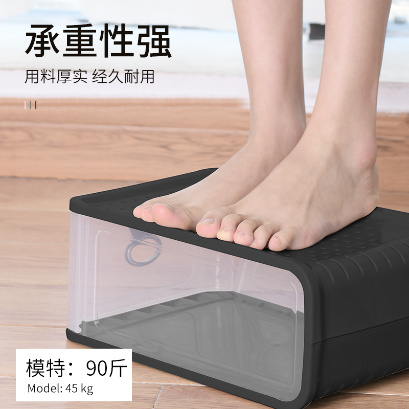 亮朵家居专营店鞋盒收纳盒透明抽屉式aj网红鞋柜20个装鞋架展示球鞋子防氧化神器2