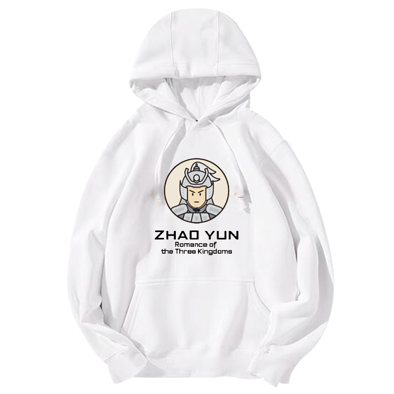 三国演义关羽张飞曹操诸葛刘备卫衣 简绒卫衣