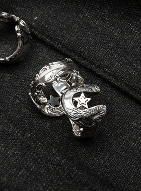 B.M.T 古董级银质餐具 手工改制18K 戒指 每一枚皆独有 BMT-026