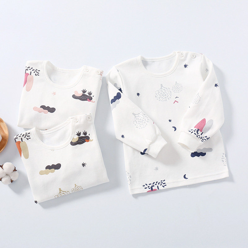 新生婴儿秋冬纯棉单件上衣儿童秋衣男童秋装棉毛衫女宝宝保暖内衣,淘宝优惠券,粉丝福利购,淘宝优惠卷