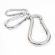 304 stainless steel spring buckle carabiner safety buckle key buckle hoist buckle nut spring buckle dog chain buckle