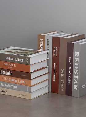 装饰道具简约盒子北欧摆件