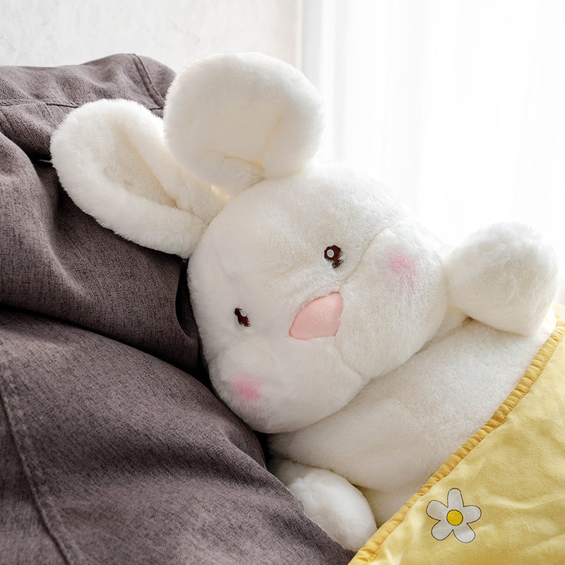 网红慵懒兔子抱枕沙发客厅可爱大兔子靠垫女生宿舍睡觉抱枕玩伴物,淘宝优惠券,粉丝福利购,淘宝优惠卷