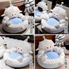 Lazy little sofa futon cartoon reading book