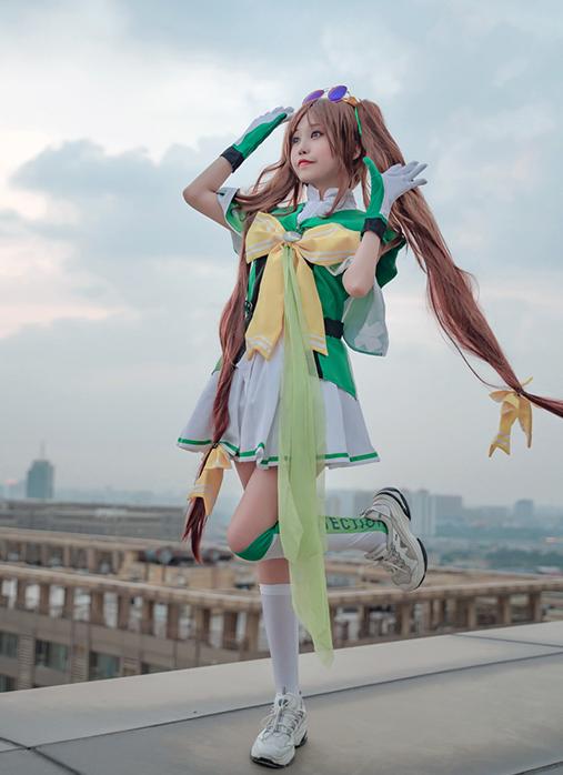 现货 cos服农药cosplay大乔守护之力皮肤cosplay服女装套装-图2