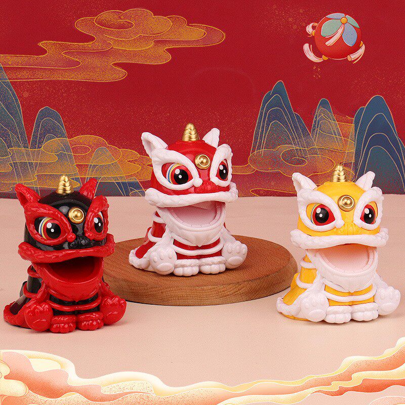 2025新款摆件太阳能摇头点头舞狮车内醒狮装饰品中控台葫芦家用,淘宝优惠券,粉丝福利购,淘宝优惠卷