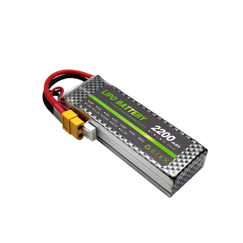 航模型锂电池1100/1500/2200/2S3S4S/7.4V/11.1V/14.8V苏27玩具车 - 图2