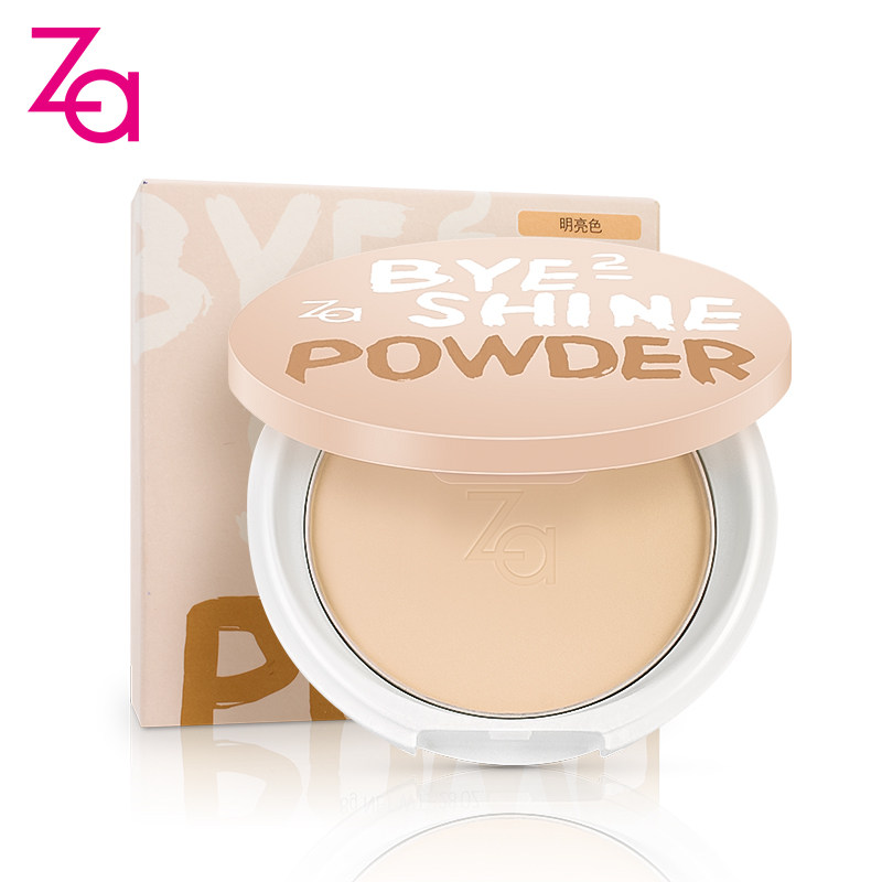 za姬芮清透控油防晒蜜粉饼遮瑕散粉 京辰恒泰化妆品粉饼