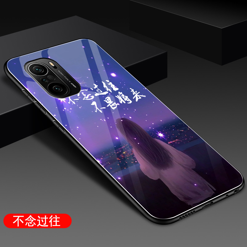 红米K40手机壳redmik40pro玻璃保护硅胶套5G全包边por防摔软硬壳小米k405g外壳redmi男女p创意个性潮镜面网红 - 图1