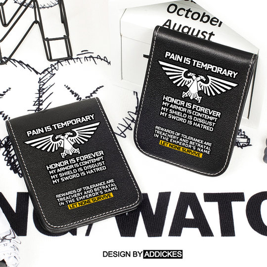 战锤40K游戏周边驾照保护套男士行驶证驾驶证卡包真皮驾照包收纳