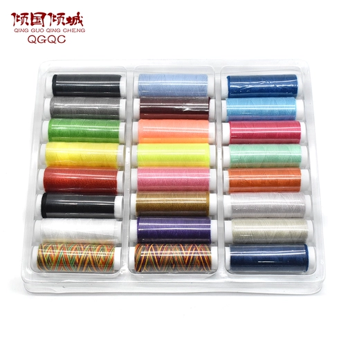 Qingguo Qingcheng Family Family Slim Slim Slim -Credit Швейная линия линия вышива