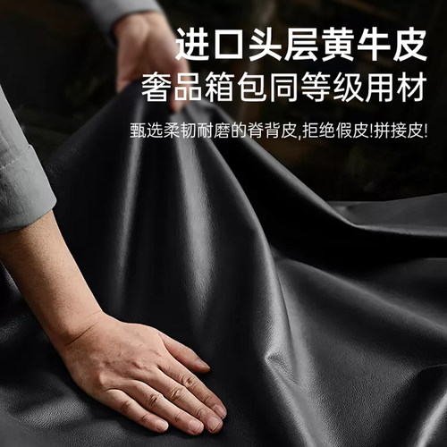 政府补贴蓝色理想真皮主卧大床带感应灯平移气压1.8m多功能储物床 - 图0