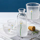 Small daisy glass wine utensils white wine glass slightly drunk small wine glass