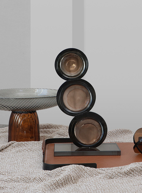 密度家居水晶玻璃摆件