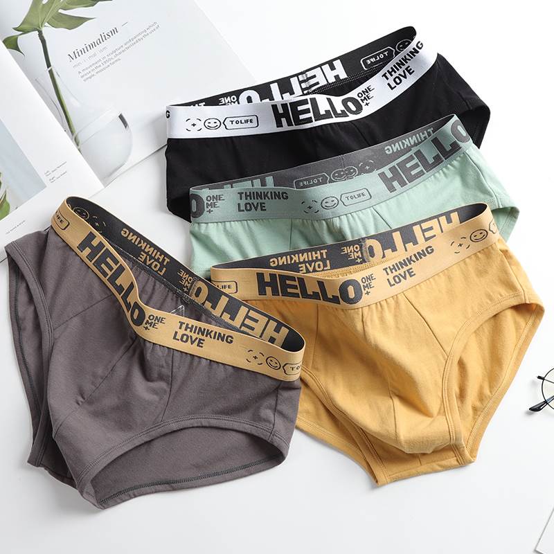 南极人男士内裤男纯棉三角男生运动短裤个性潮流裤头裤衩男式性感 - 图3