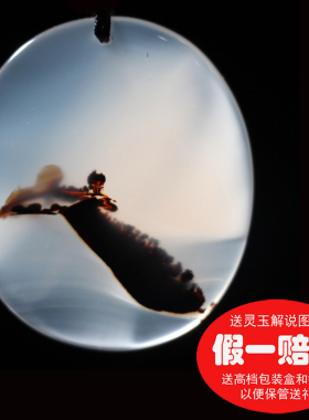 海洋玉髓巴西玛瑙象形摆件吊坠