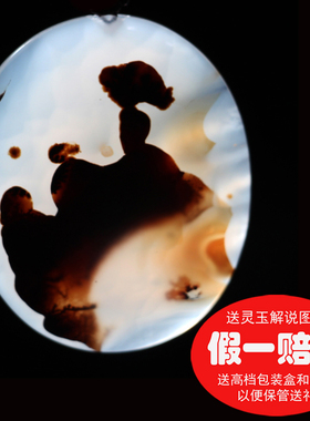 海洋玉髓象形吊坠天然玉石挂件