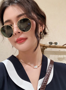 经典复古个性圆形墨镜