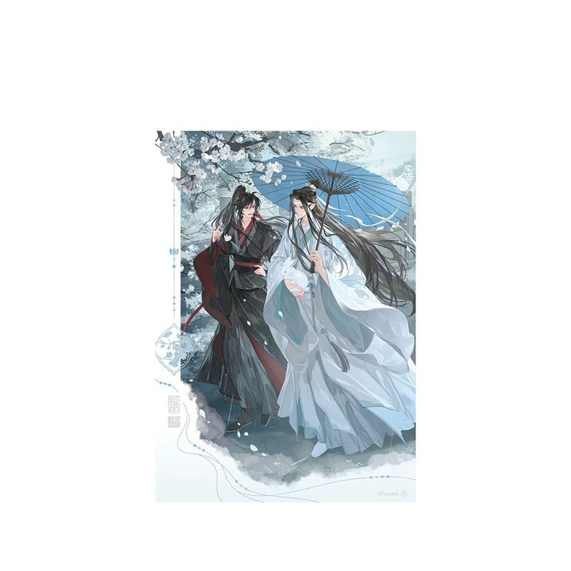 觅星社魔道祖师江南雨系列动画衍生正版周边魏无羡蓝忘机徽章立牌,淘宝优惠券,粉丝福利购,淘宝优惠卷