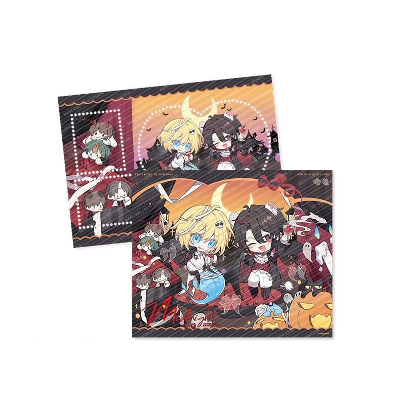 漫库人鱼陷落衍生正版周边暗夜计划徽章打卡棒色纸兰波Moonlit,淘宝优惠券,粉丝福利购,淘宝优惠卷