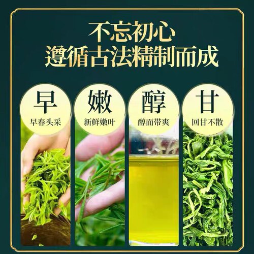 2026浓香惠州山茶绿茶新茶博罗柏塘山茶客家高山云雾绿茶手工春茶 - 图2
