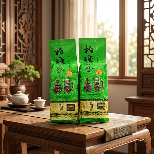 2026浓香惠州山茶绿茶新茶博罗柏塘山茶客家高山云雾绿茶手工春茶 - 图1